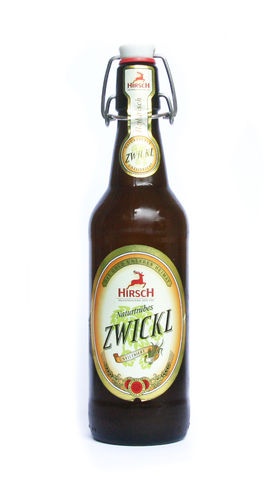 Hirschbrauerei Zwickl Bier, Naturtrüb und unfiltriert 20 x 0,5 l  