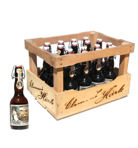 Härle`s Fidelio Bio Bier Bügelfasche, 18 x 0,33 l