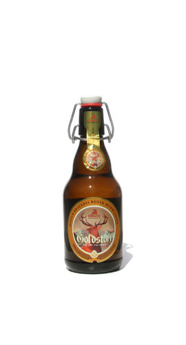 Hirschbrauerei Goldstoff Bier Bügelflasche, 20 x 0,33 l  