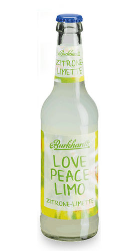 Burkard Spritzer Limonade Zitrone - Limette 24 x 0,33 l Flaschen
