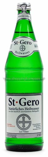 St. Gero Heilwasser Glasflasche 12 x 0,75 l