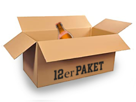 12er Paket Bier inkl. deutschlandweiter Lieferung per sMail / DHL