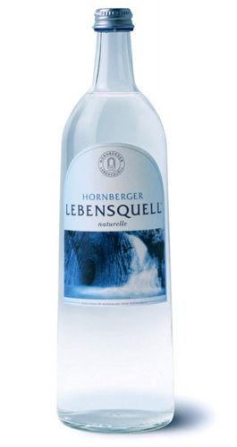 Hornberger Lebensquell naturelle stilles Wasser Glasflasche 6 x 1l