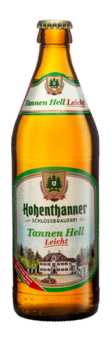 Hohenthanner Schlossbrauerei Tannen hell Leicht Bier 20 x 0,50 l