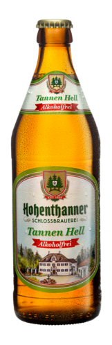 Hohenthanner Schlossbrauerei Tannen hell Alkoholfrei Bier 20 x 0,50 l