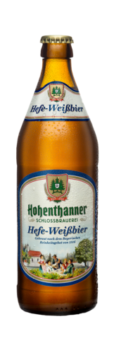 Hohenthanner Schlossbrauerei Hefe Weiß-Bier 20 x 0,50 l