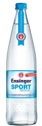 Ensinger  Medium Sport Wasser in Glas 12 x 0,75 l